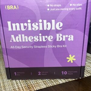 Invisible Adhesive Bra Kit - Purple